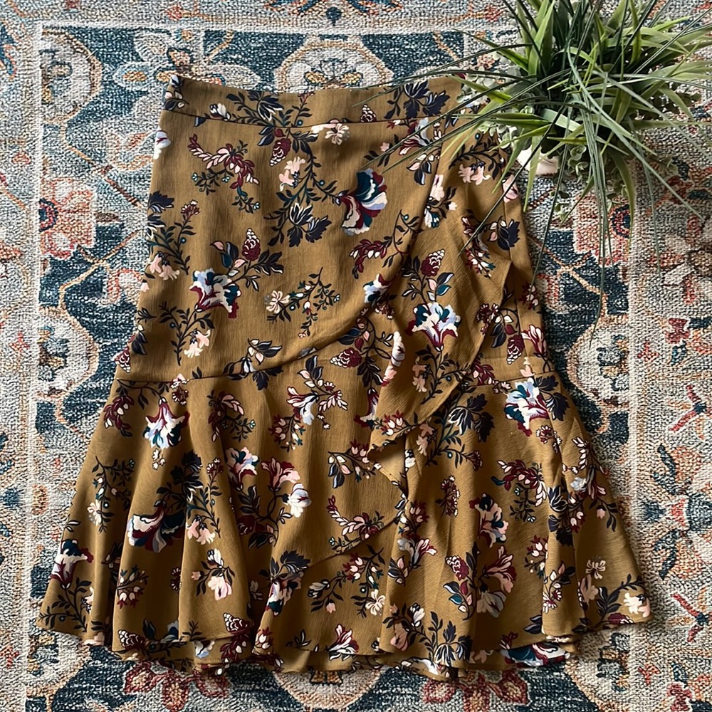 Ann Taylor Floral Skirt